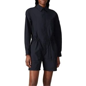 Maison Margiela Long Sleeve Romper in Black